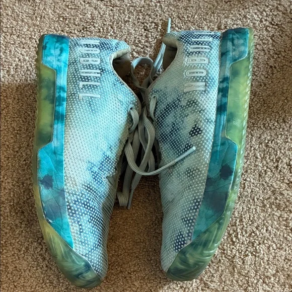 NOBULL Blue Arctic Camo SuperFabric Trainer CrossFit Shoes - Picture 5 of 7